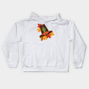 Pilgrim Hat Kids Hoodie